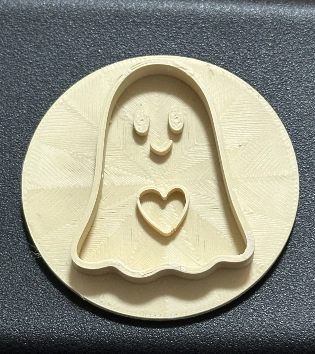 Ghost w/ Heart Stamp, photo 2