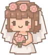 voxelbride mascot
