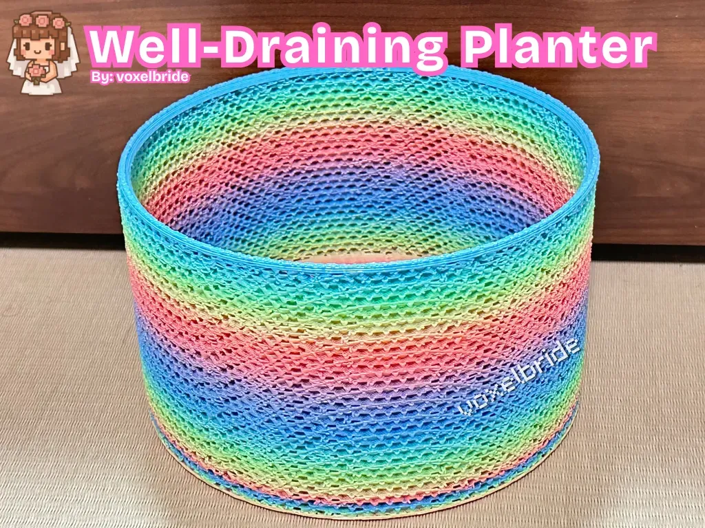 Well-Draining Mesh Planter, photo 2